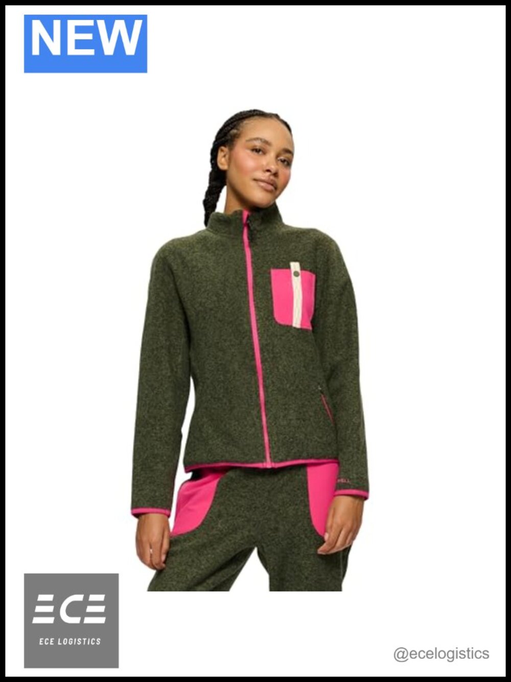 Merrell W-Jungle Fleece Full-Zip Mock Neck Jacket